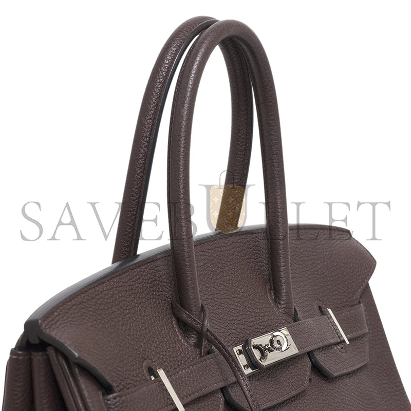 H**me5 togo birkin 35 fauve barenia ebene (35*28*6cm)